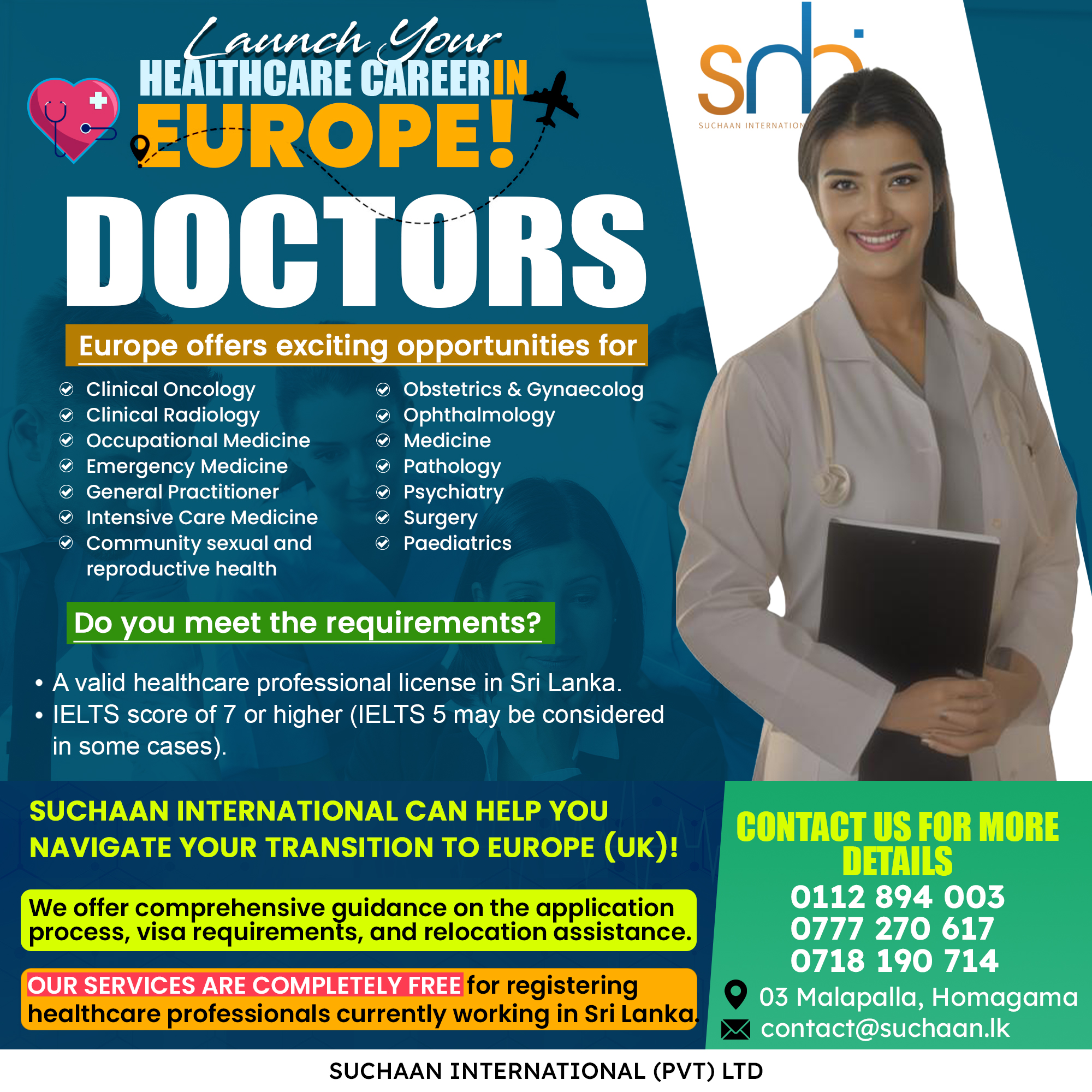 doctors - suchaan international pvt ltd