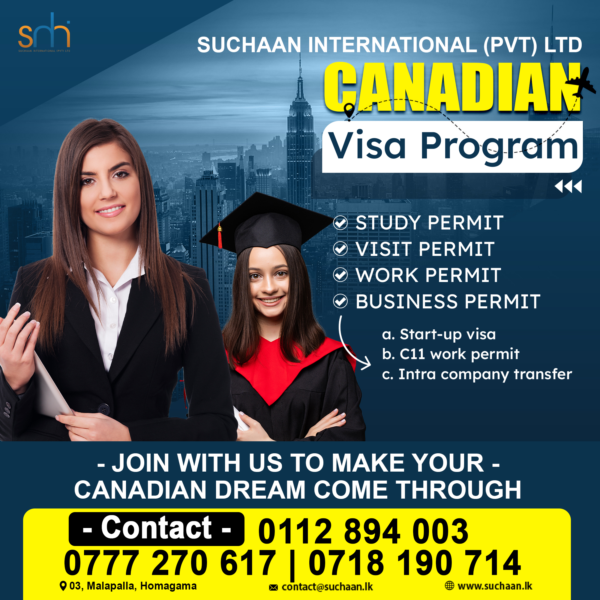 Canda VISA PROGRAM - suchaan International pvt ltd